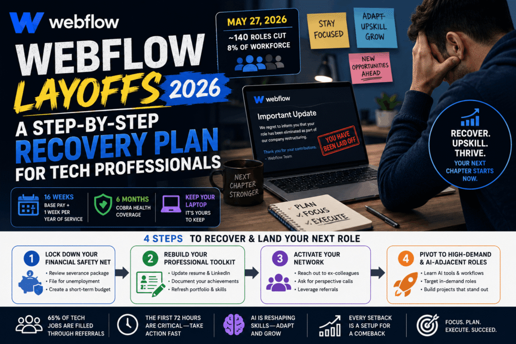 Webflow Layoffs 2026: A Step-by-Step Recovery Plan for Tech Professionals